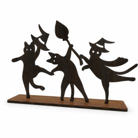 Boszorkánycicák  - Halloween dekoráció