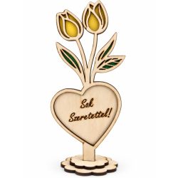 „Sok szeretettel” örökvirág – Tulipán 03