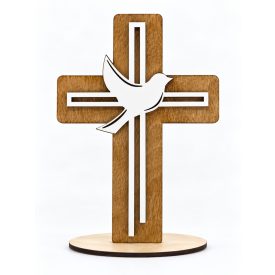 Minimalista galambos kereszt