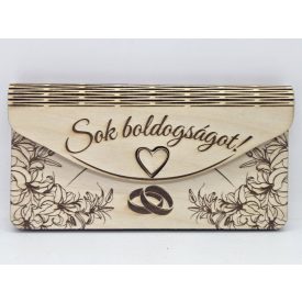 Esküvői pénzátadó – „Sok boldogságot!”