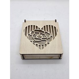 Díszdoboz - Szív minta 1